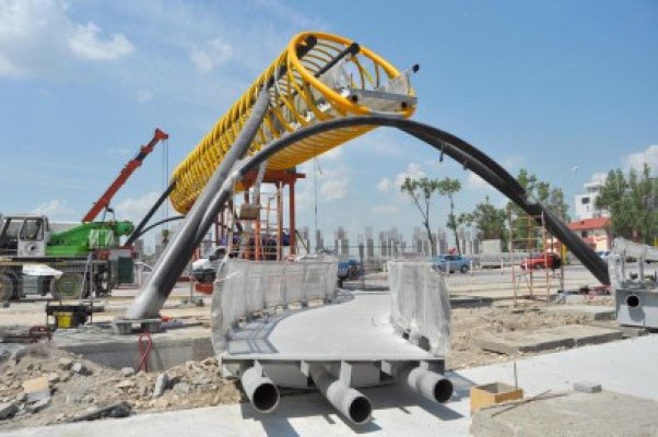 Lucrările pentru pasarelele din Mamaia vor închide circulaţia în Mamaia